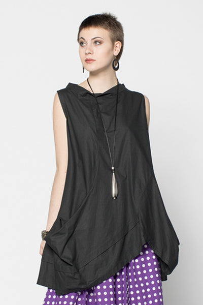 Meteor Tunic in Black Carnaby