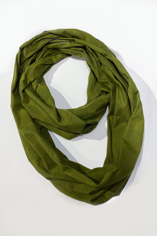 Circle Scarf in Olive Bellini Tokyo