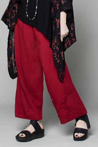 Star Pant in Cherry Papyrus