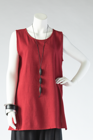 Y-Tank in Cherry Papyrus