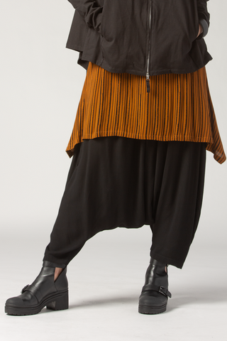 Erin Pant in Black Crinkle