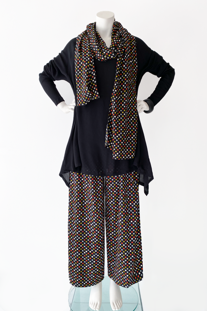 Shown w/ Palazzo Pant and Delphi Scarf