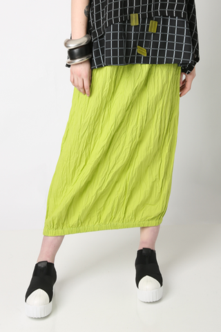 Tunnel Skirt in Citron Carnaby