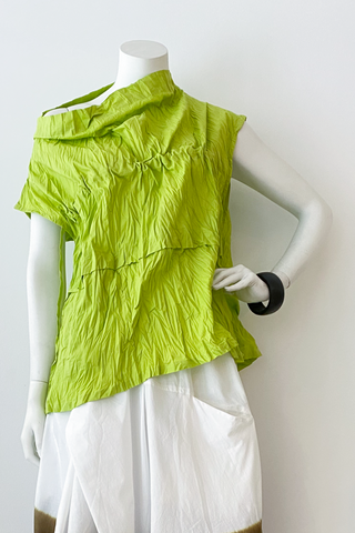 Pelican Top in Citron Carnaby