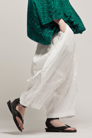 Balloon Pant in White Carnaby