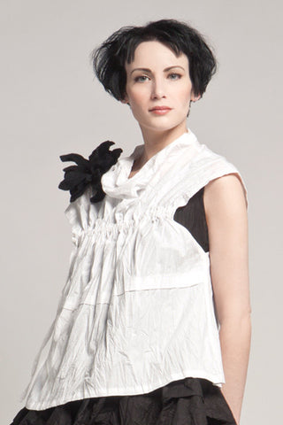 Pelican Top in White Carnaby