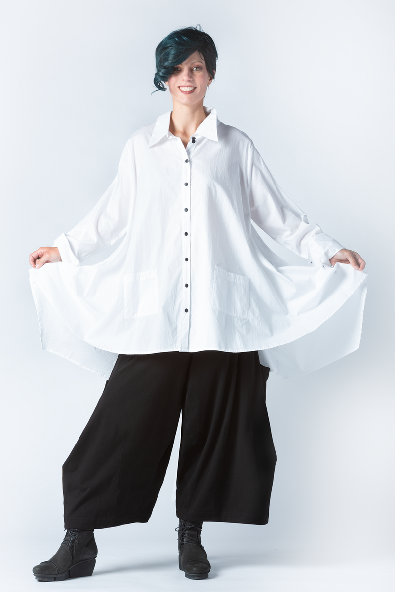 Nachi Shirt in White Carnaby