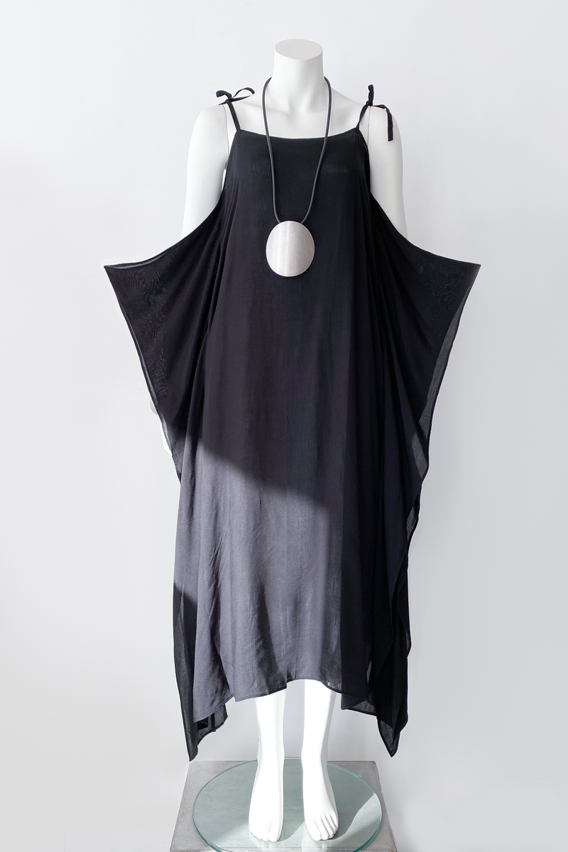 Roxanna Dress in Black Delphi
