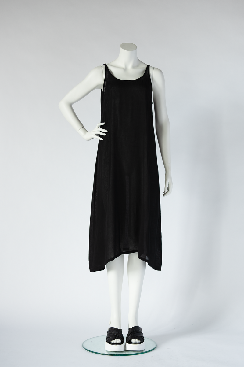 Slip Dress in Black Delphi