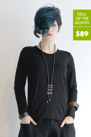 EC Vine Top in EC Black