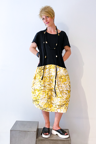 Olivia Dress in Forsythia Carnaby