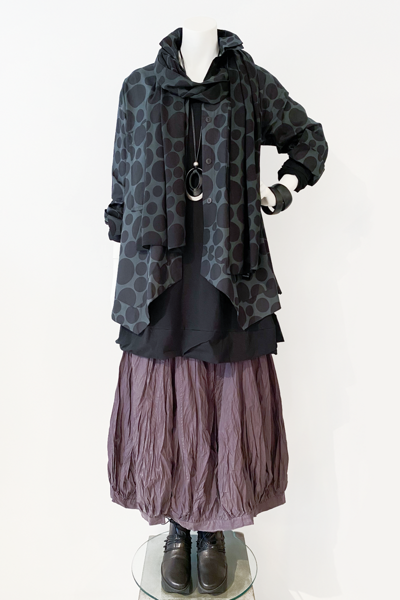 Shown w/ Notting Top, Delphi Scarf and Fab Skirt
