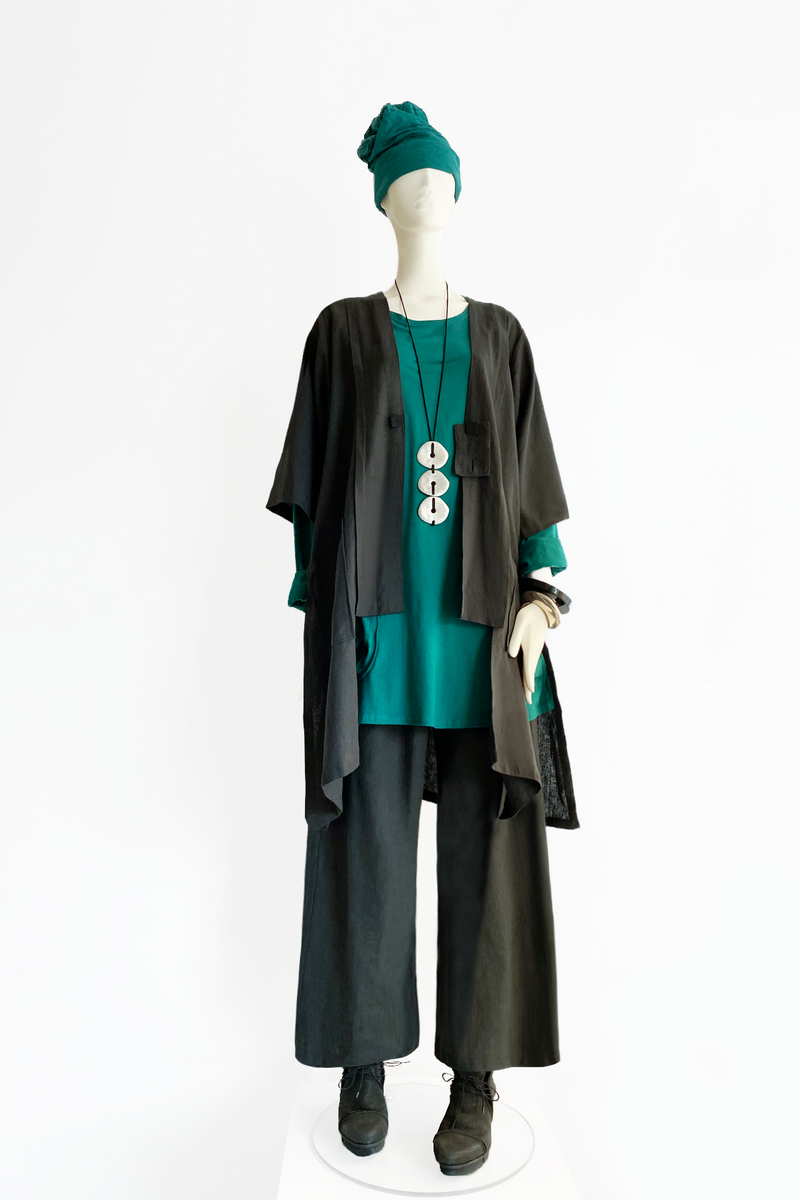 Shown w/ Palazzo Pant, Zen Jacket and Hat