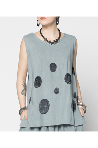 Y-Tank in Grey Rondo Papyrus