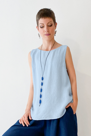 GRIZAS Easy Tank in Sky Linen