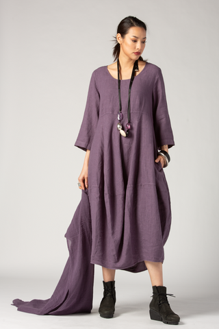 Prana, Dresses, Prana Purple Striped Henna Crisscross Back Sleeveless  Dress M New
