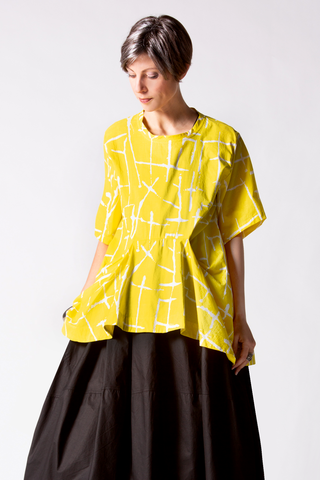 Wanaka Top in Yellow Seki Carnaby