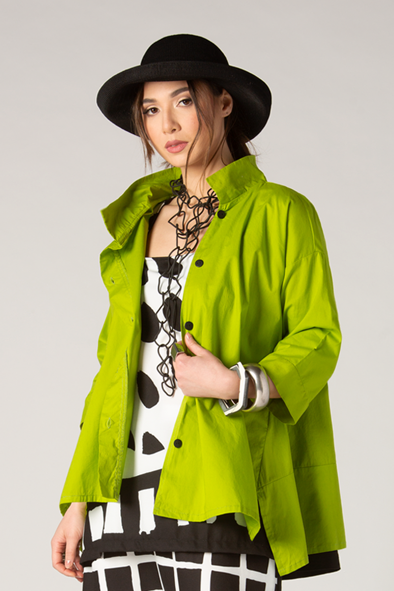 Isabelle Jacket in Lime Carnaby