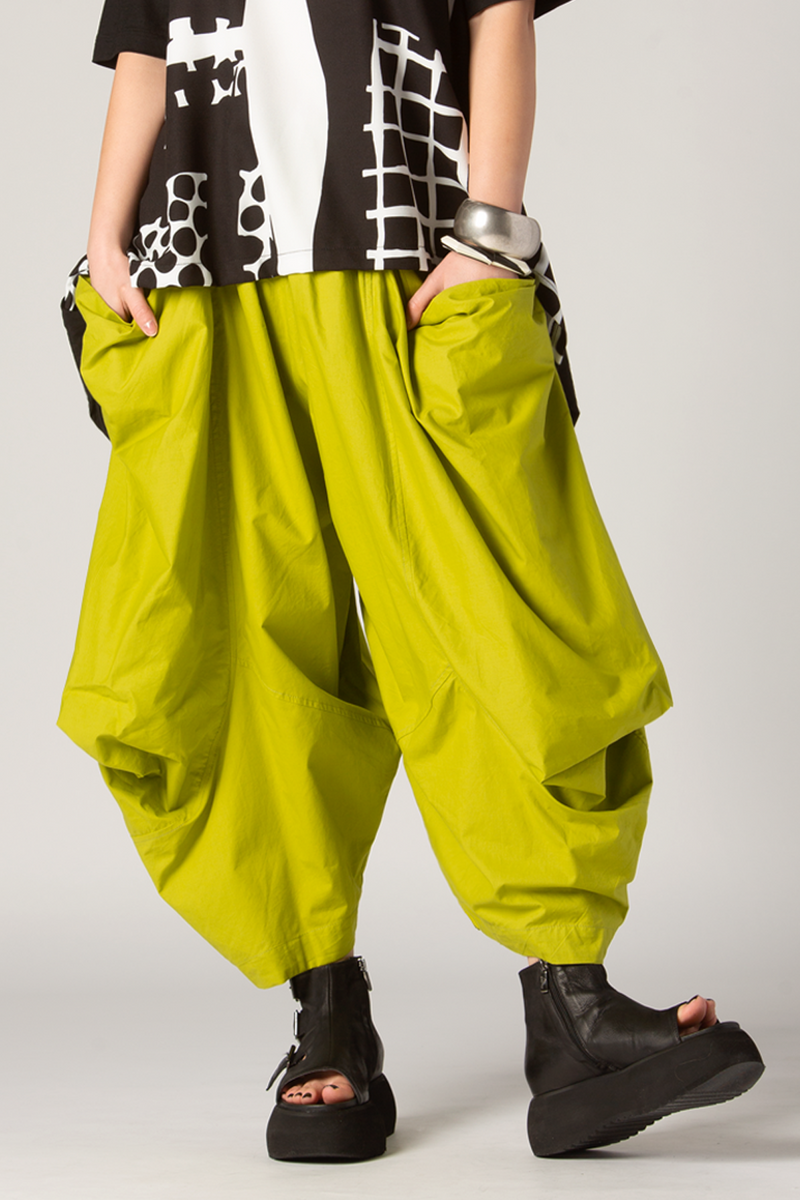 Seville Pant in Lime Carnaby