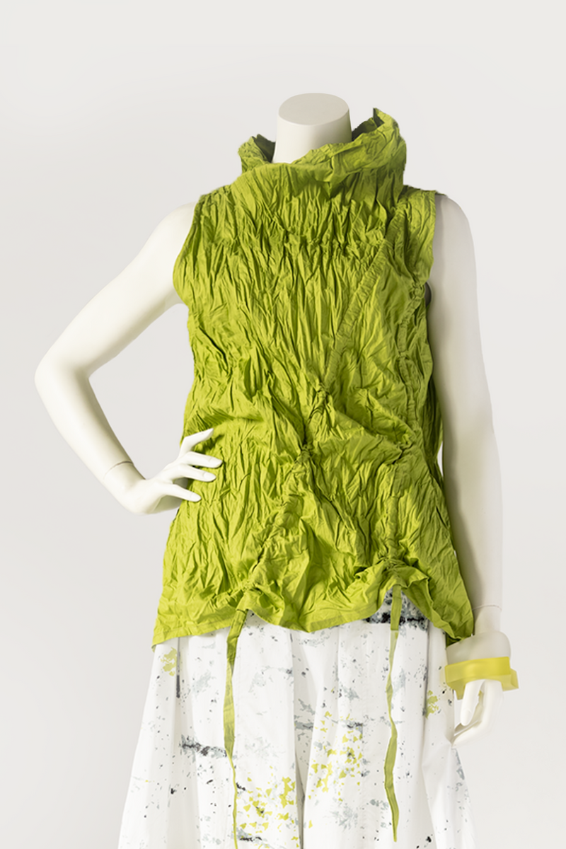 Akiko Top in Lime Carnaby