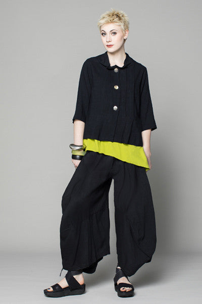 Shown w/ Odyssey Pant and Pleat Jacket