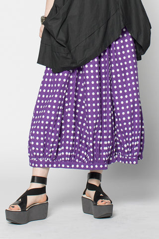 Fab Skirt in Muscari Polka Dots Carnaby