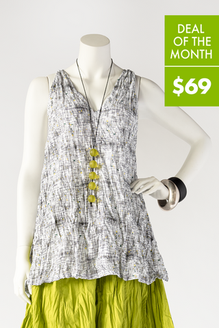 Mykonos Top in Metric Carnaby