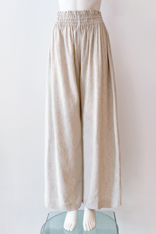 Palazzo Pant in Natural Papyrus