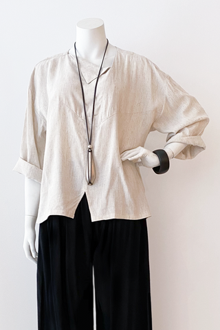 Tuesday Top in Natural Papyrus