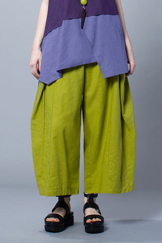 Euro Pant in Lime Napoli