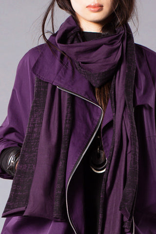 Tokyo Scarf in Malbec Nikko Tokyo