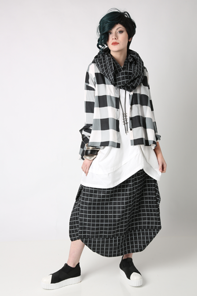 Shown w/ Meteor Tunic, Brancusi Skirt, and Carnaby Scarf