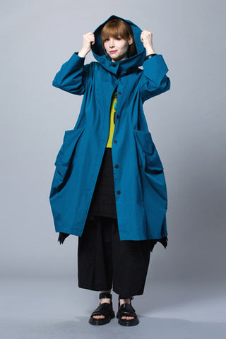 Phoenix Coat in Ocean Canvas