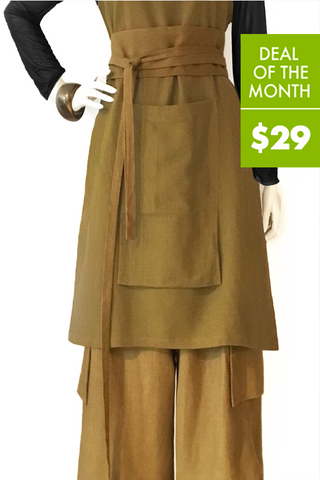 Obi Belt in Olive Roma