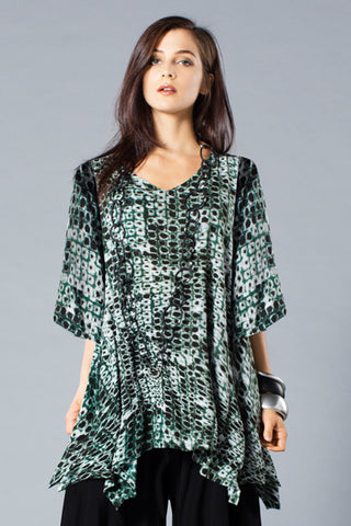 Susan Top in Denali Crinkle