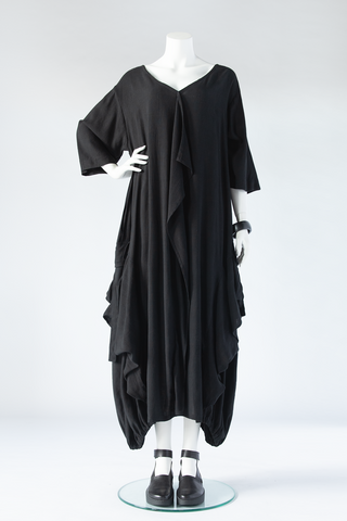 Poetic Dress in Black Papyrus