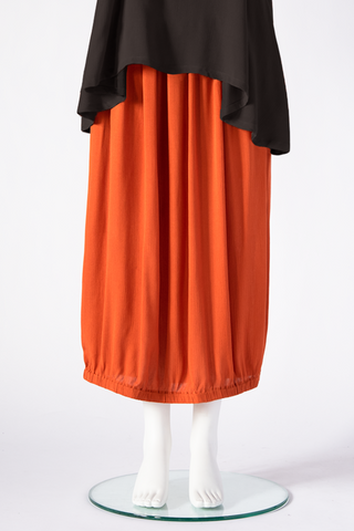 Tunnel Skirt in Papaya Crinkle