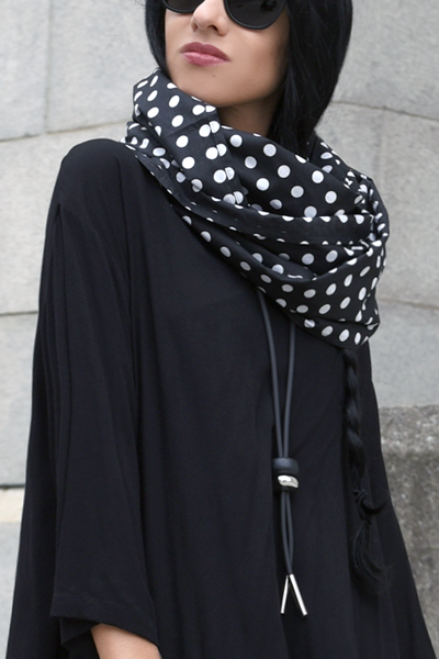 Carnaby Scarf in Polka Dots Carnaby