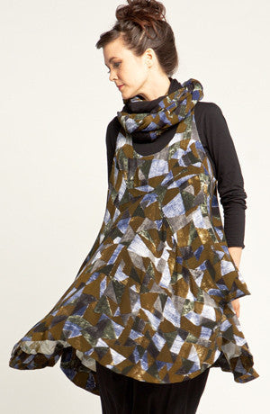 Shown w/ Tunnel Skirt and Crinkle Scarf