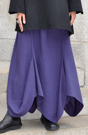Tulip Skirt in Purple Haze Papyrus