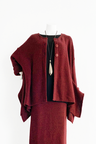 Wing Jacket in Red Aspen