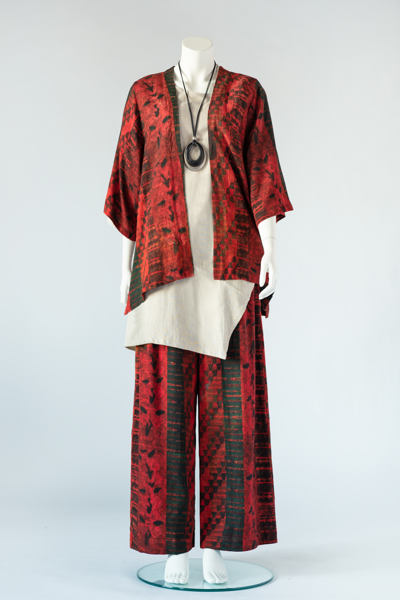 Shown w/ Nagano Top and Short Kimono Jacket