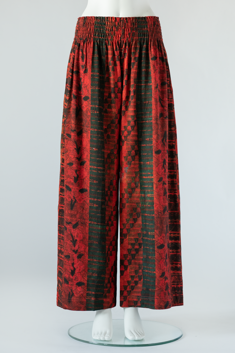 Plaid 2025 palazzo pants