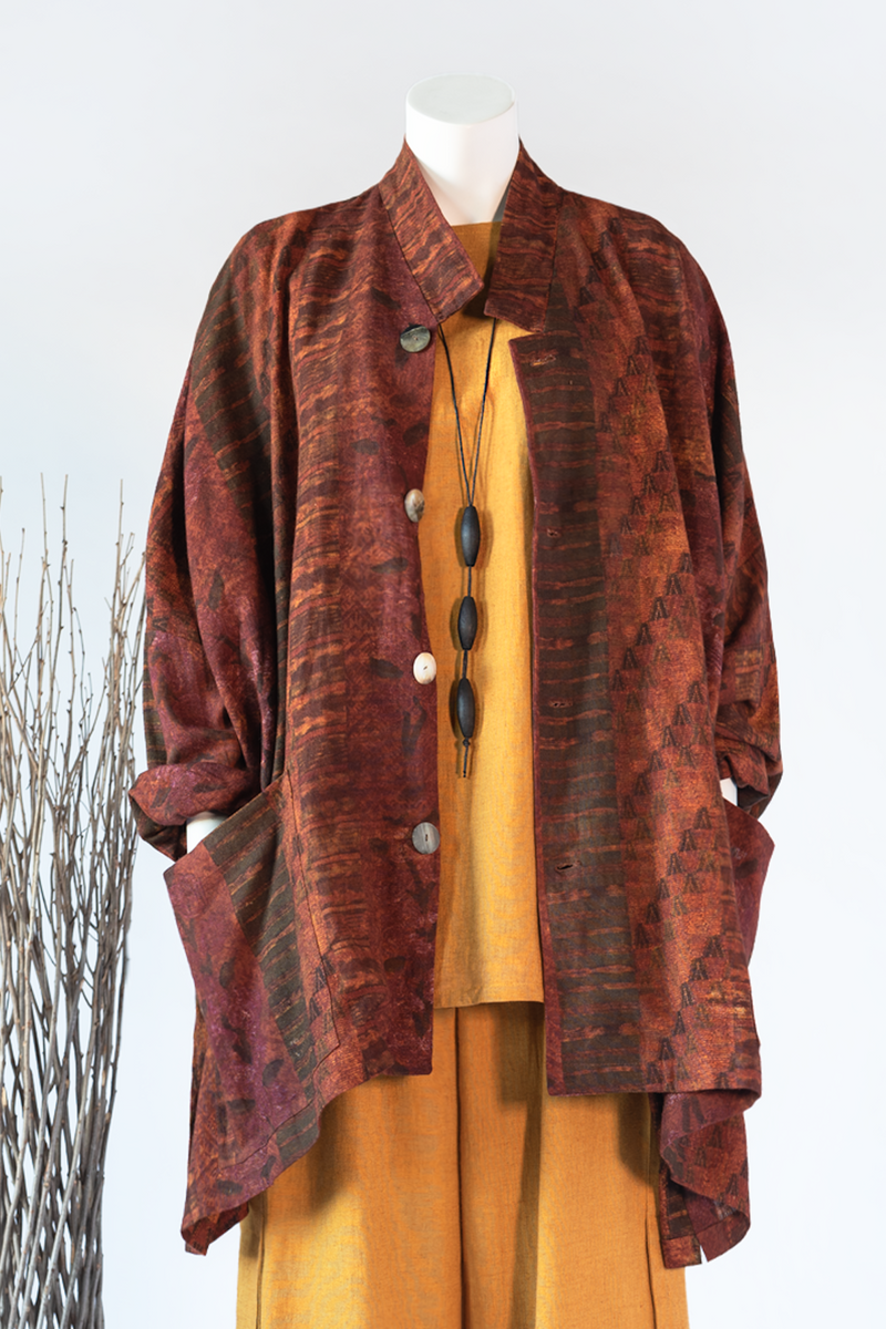 Ginza Jacket in Copper Palenque Roma