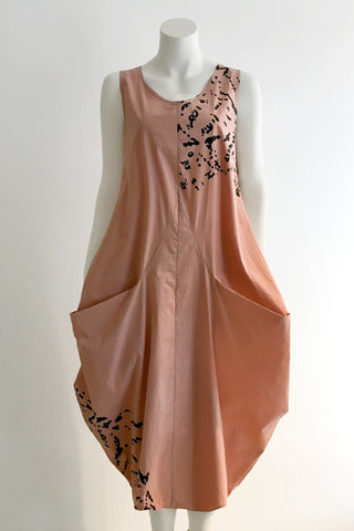 Edi Dress in Dusty Rose Blossom Carnaby