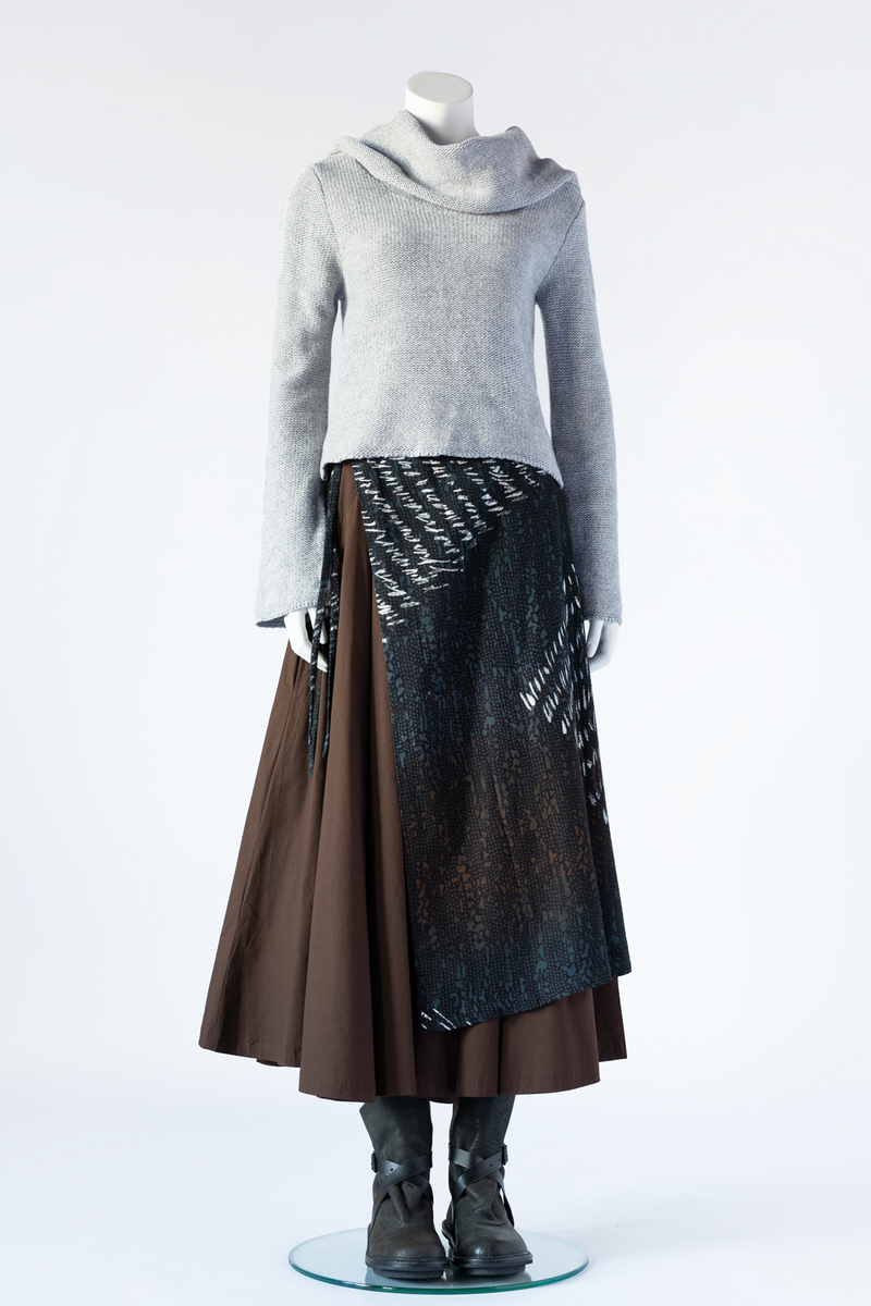 Shown over Parachute Skirt w/ Short Cowl Top (coming soon!)