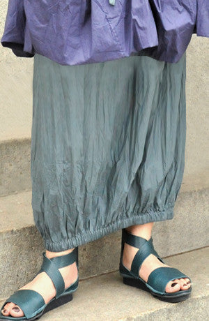 Tunnel Skirt in Steel Carnaby