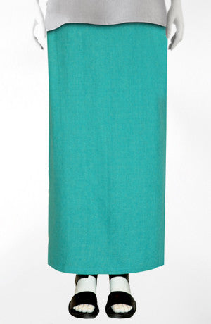 Side Split Skirt in Seabreeze Roma
