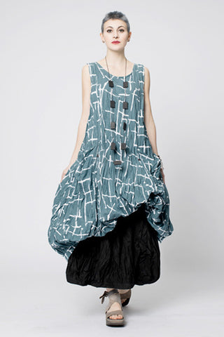 N/S Fab Dress in Seki Print Carnaby