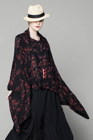 Easy Jacket in Sakura Delphi